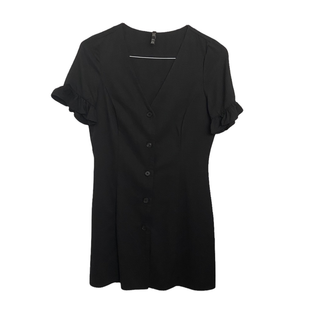 Zara button down mini dress, size M